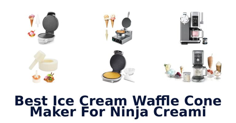 Best Ice Cream Waffle Cone Maker For Ninja Creami