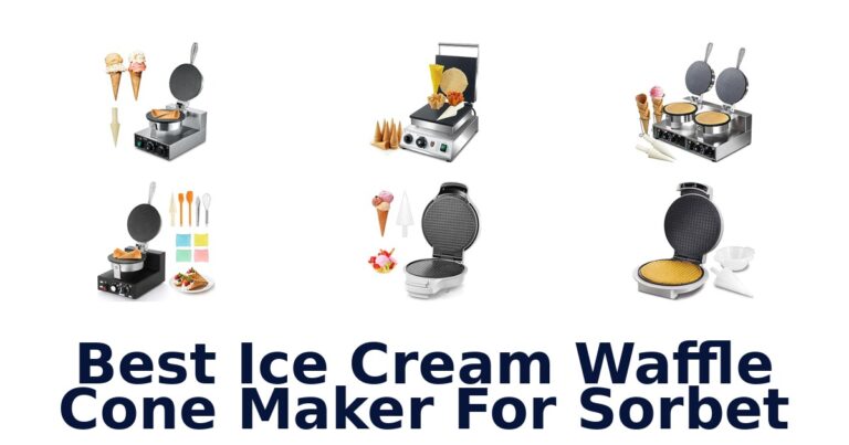 Best Ice Cream Waffle Cone Maker For Sorbet