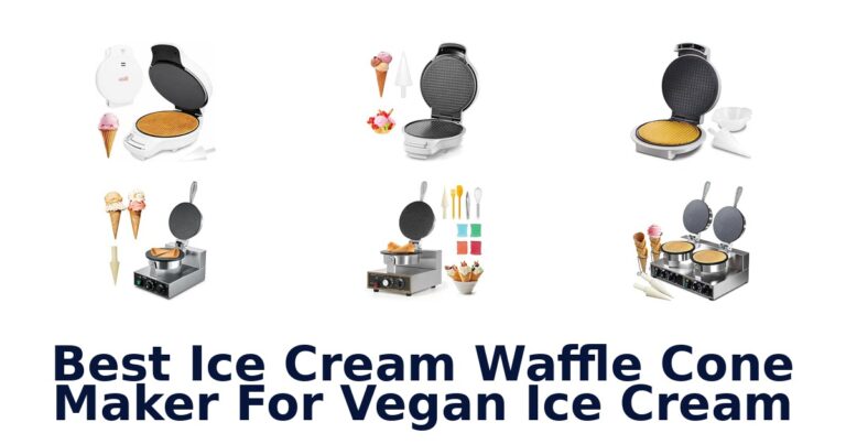 Best Ice Cream Waffle Cone Maker For Vegan Ice Cream