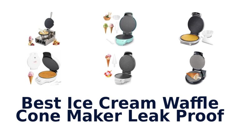 Best Ice Cream Waffle Cone Maker Leak Proof