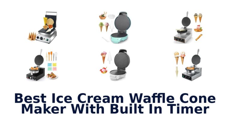 Best Ice Cream Waffle Cone Maker With Built In Timer