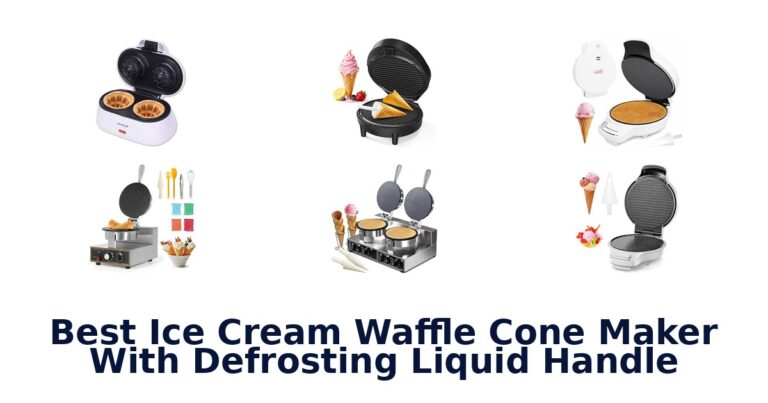Best Ice Cream Waffle Cone Maker With Defrosting Liquid Handle