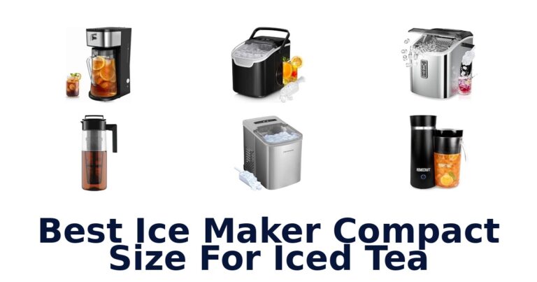 Best Ice Maker Compact Size For Iced Tea