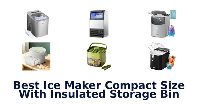 Best Ice Maker Compact Size With Insulated Storage Bin