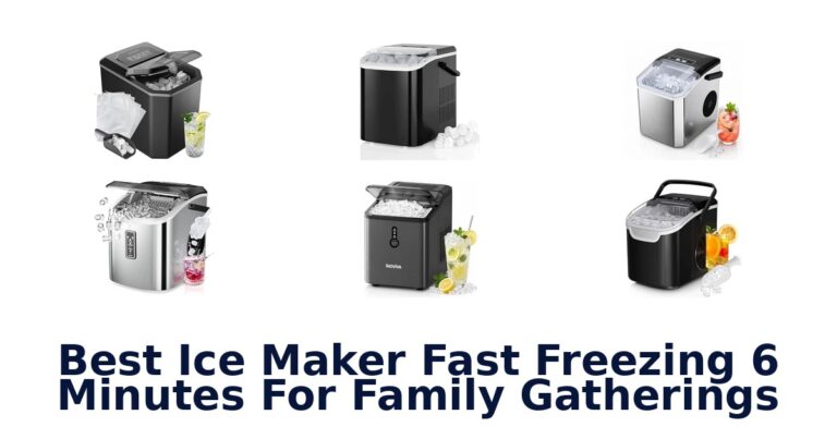 Best Ice Maker Fast Freezing 6 Minutes For Family Gatherings