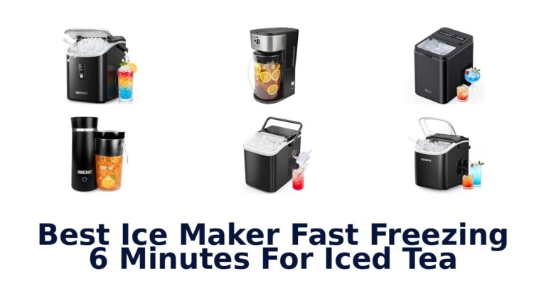Best Ice Maker Fast Freezing 6 Minutes For Iced Tea