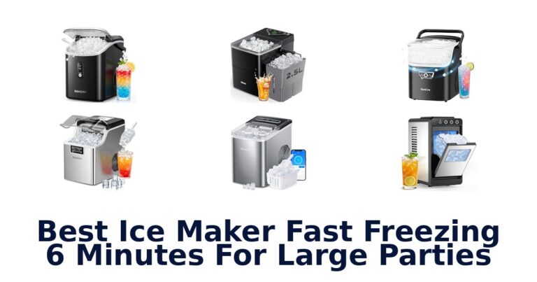 Best Ice Maker Fast Freezing 6 Minutes For Large Parties Best Ice Maker Fast Freezing 6 Minutes For Large Parties