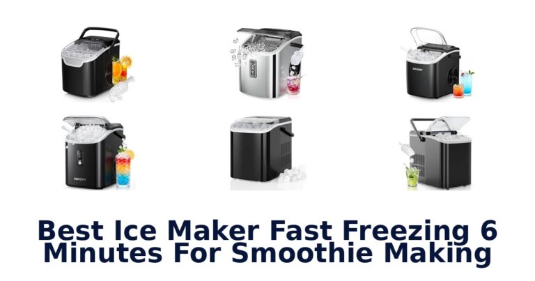 Best Ice Maker Fast Freezing 6 Minutes For Smoothie Making