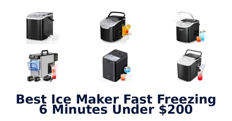 Best Ice Maker Fast Freezing 6 Minutes Under $200 Best Ice Maker Fast Freezing 6 Minutes Under $200