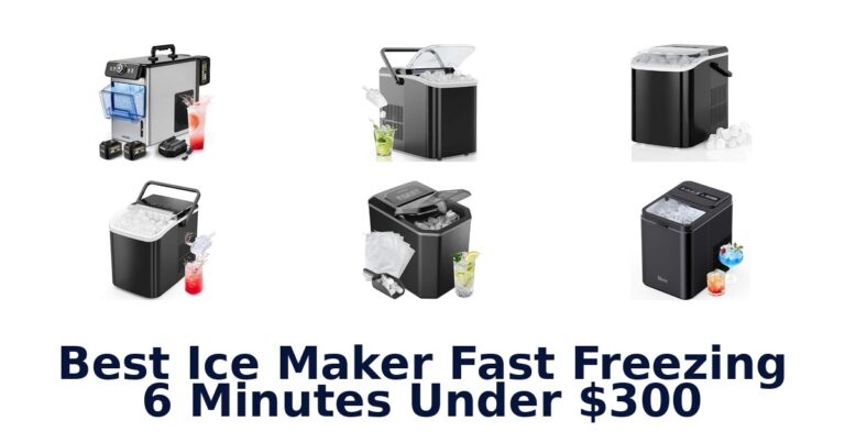 Best Ice Maker Fast Freezing 6 Minutes Under $300
