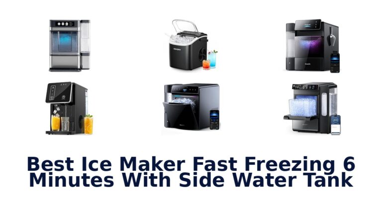 Best Ice Maker Fast Freezing 6 Minutes With Side Water Tank Best Ice Maker Fast Freezing 6 Minutes With Side Water Tank