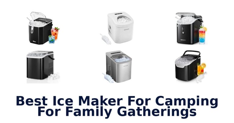 Best Ice Maker For Camping For Family Gatherings Best Ice Maker For Camping For Family Gatherings