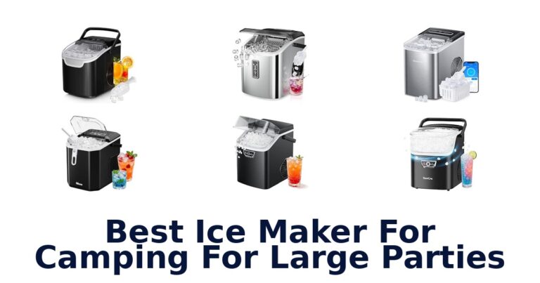 Best Ice Maker For Camping For Large Parties Best Ice Maker For Camping For Large Parties