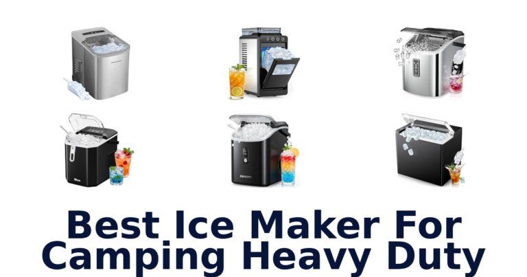 Best Ice Maker For Camping Heavy Duty
