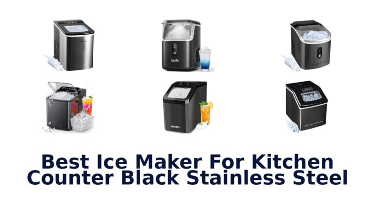 Best Ice Maker For Kitchen Counter Black Stainless Steel