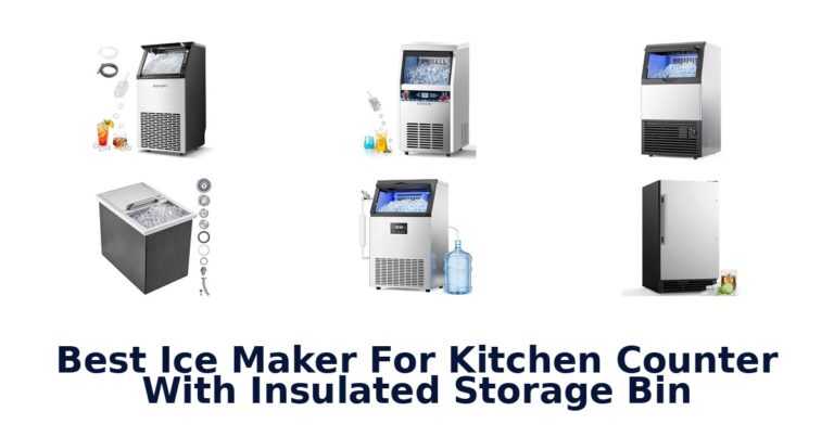 Best Ice Maker For Kitchen Counter With Insulated Storage Bin