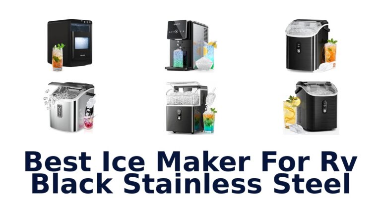 Best Ice Maker For RV Black Stainless Steel Best Ice Maker For RV Black Stainless Steel