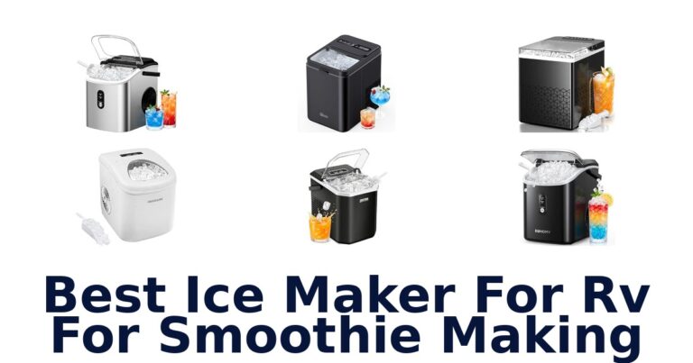 Best Ice Maker For RV For Smoothie Making