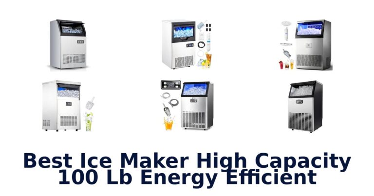 Best Ice Maker High Capacity 100 lb Energy Efficient