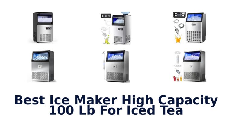 Best Ice Maker High Capacity 100 lb For Iced Tea
