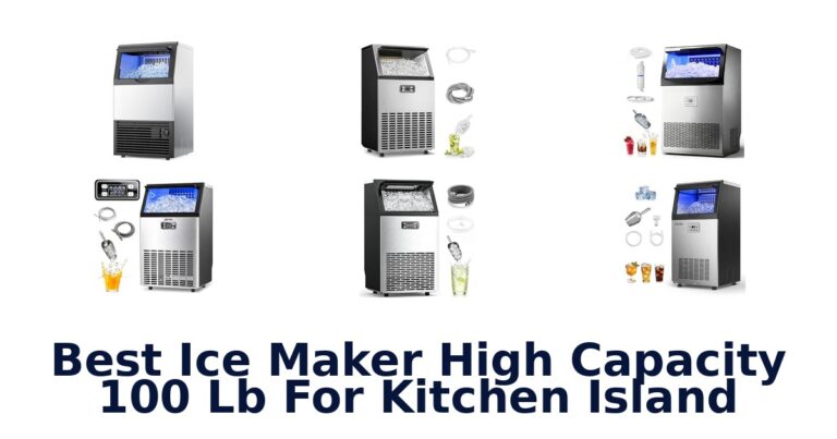 Best Ice Maker High Capacity 100 lb For Kitchen Island