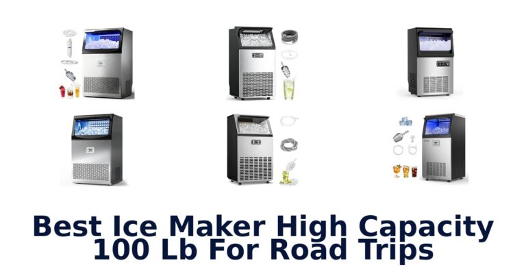 Best Ice Maker High Capacity 100 lb For Road Trips Best Ice Maker High Capacity 100 lb For Road Trips