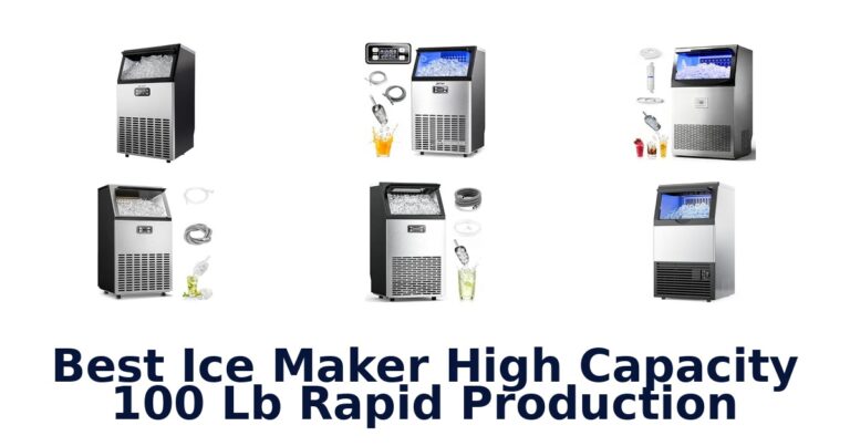 Best Ice Maker High Capacity 100 lb Rapid Production