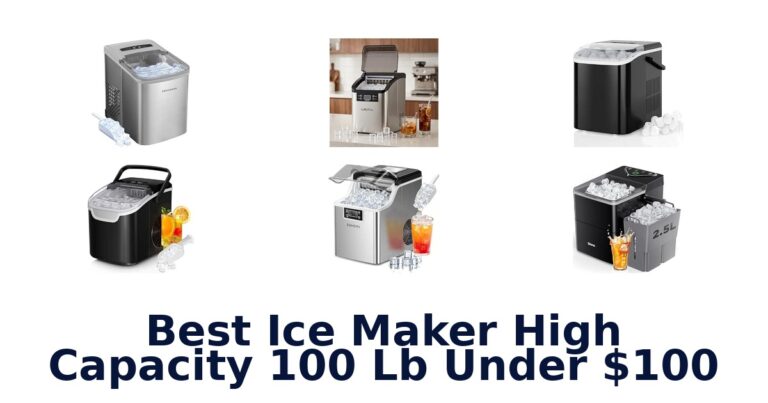 Best Ice Maker High Capacity 100 lb Under $100