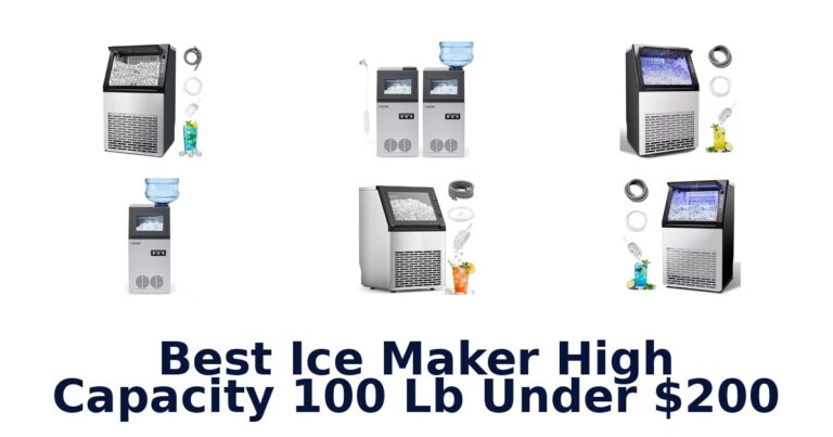 Best Ice Maker High Capacity 100 lb Under $200