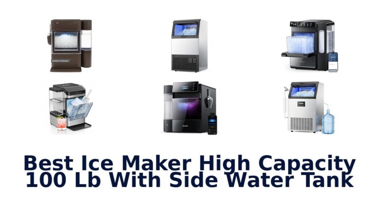Best Ice Maker High Capacity 100 lb With Side Water Tank Best Ice Maker High Capacity 100 lb With Side Water Tank