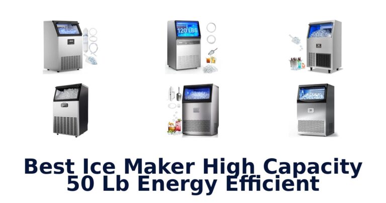 Best Ice Maker High Capacity 50 lb Energy Efficient