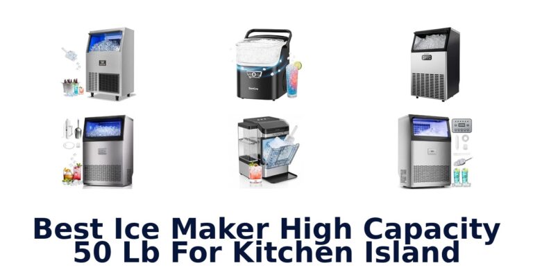 Best Ice Maker High Capacity 50 lb For Kitchen Island