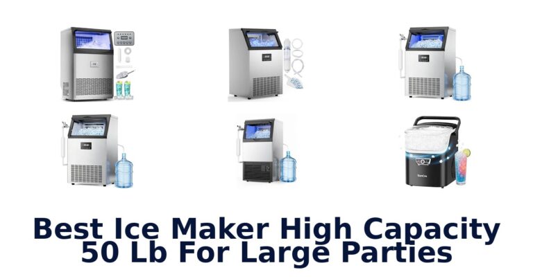 Best Ice Maker High Capacity 50 lb For Large Parties