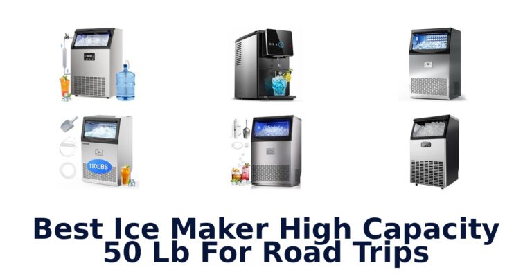 Best Ice Maker High Capacity 50 lb For Road Trips Best Ice Maker High Capacity 50 lb For Road Trips