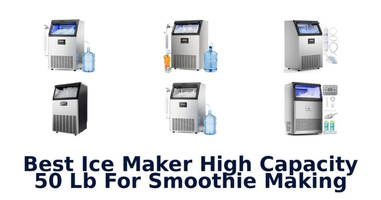 Best Ice Maker High Capacity 50 lb For Smoothie Making Best Ice Maker High Capacity 50 lb For Smoothie Making