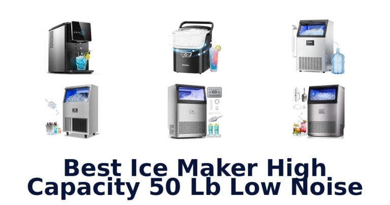 Best Ice Maker High Capacity 50 lb Low Noise