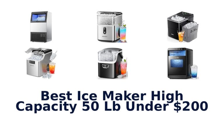 Best Ice Maker High Capacity 50 lb Under $200 Best Ice Maker High Capacity 50 lb Under $200