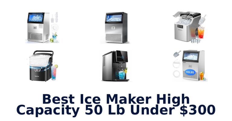 Best Ice Maker High Capacity 50 lb Under $300