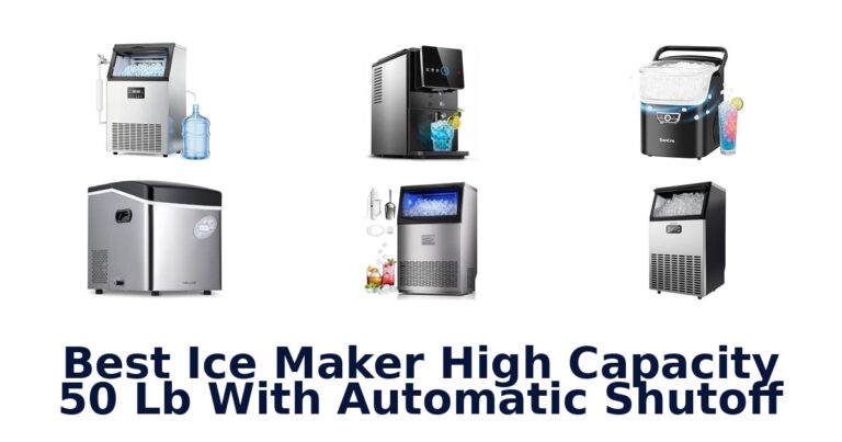 Best Ice Maker High Capacity 50 lb With Automatic Shutoff Best Ice Maker High Capacity 50 lb With Automatic Shutoff