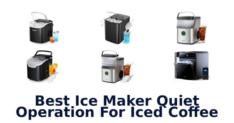 Best Ice Maker Quiet Operation For Iced Coffee
