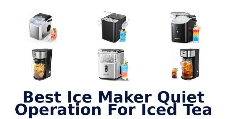 Best Ice Maker Quiet Operation For Iced Tea
