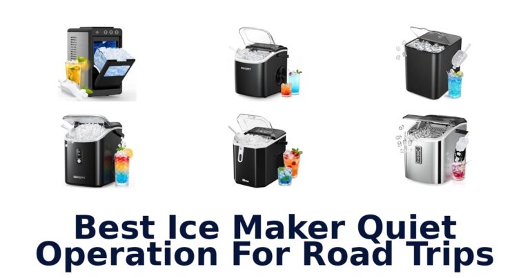 Best Ice Maker Quiet Operation For Road Trips Best Ice Maker Quiet Operation For Road Trips
