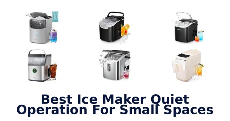 Best Ice Maker Quiet Operation For Small Spaces