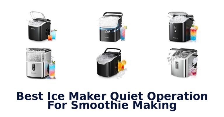 Best Ice Maker Quiet Operation For Smoothie Making Best Ice Maker Quiet Operation For Smoothie Making