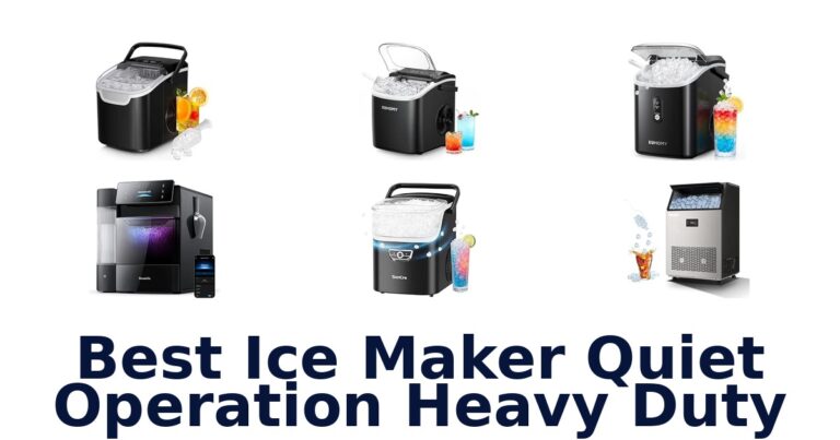 Best Ice Maker Quiet Operation Heavy Duty