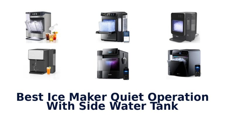 Best Ice Maker Quiet Operation With Side Water Tank