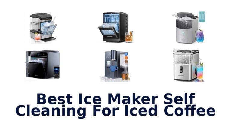 Best Ice Maker Self Cleaning For Iced Coffee Best Ice Maker Self Cleaning For Iced Coffee