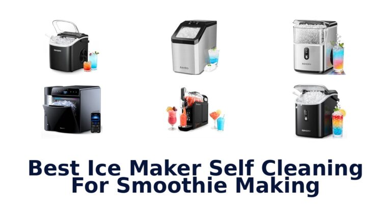 Best Ice Maker Self Cleaning For Smoothie Making Best Ice Maker Self Cleaning For Smoothie Making
