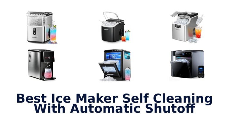 Best Ice Maker Self Cleaning With Automatic Shutoff