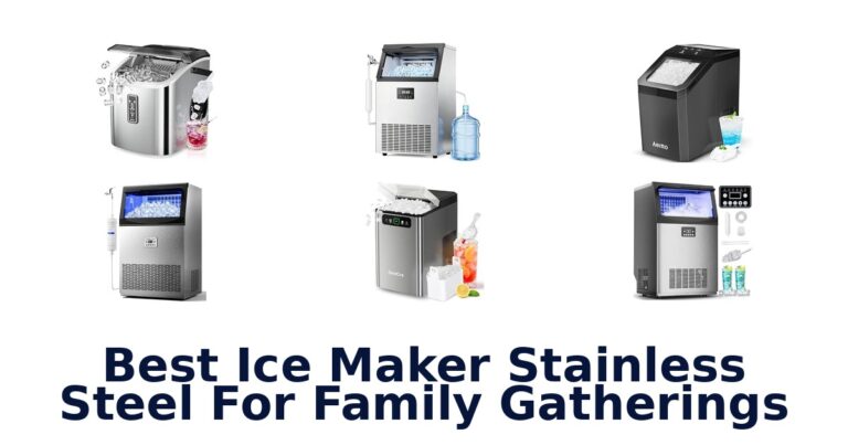 Best Ice Maker Stainless Steel For Family Gatherings